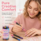 Set Penne per Nail Art a Doppia Punta 💅 | 24 Colori Vibranti 🎨 | Tratti Precisi e Riempimento Fluido ✨ | Ideale per Manicure Fai da Te 💖