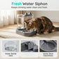 🐶 Dispenser 2 in 1 per Cani e Gatti – Mangiatoia & Abbeveratoio Automatici | Grande Capacità | Erogazione a Gravità | Acqua Sempre Disponibile | Solo Cibo Secco 🐱