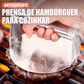 🍔 Pressa per Hamburger Antiaderente in Acciaio Inox | Forma Uniforme, Facile da Pulire & Maniglia Ergonomica | 3 Forme per Casa e Grigliate🥩