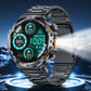 ⌚ Smartwatch Outdoor Multifunzione | 🔦 Torcia LED Integrata | 📞 Chiamate Bluetooth | 🏔️ Design Robusto per Avventure