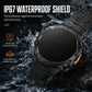 ⌚ Smartwatch Outdoor Multifunzione | 🔦 Torcia LED Integrata | 📞 Chiamate Bluetooth | 🏔️ Design Robusto per Avventure
