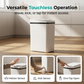 🗑️ Cestino Smart Ultrasottile con Apertura Automatica – Sensore a Movimento, Touch e Pedale