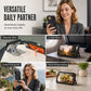 📱 Cover Magnetica con Protezione Obiettivo Pieghevole – Supporto Invisibile Integrato | Anello Magnetico Potente | PC Opaco Premium | Design Sottile | Per iPhone 13–17 | 3 Colori ✨🛡️