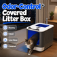 🐱🚽 Lettiera Coperta Extra Large | Ingresso Superiore , Cassetto Estraibile 🧼 & Controllo degli Odori 🌿 | Spaziosa per Gatti Grandi | 3 Colori & 2 Stili ✨
