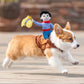 🤠🐶 Costume da Cowboy per Cani | Tessuto Morbido e Traspirante | Pony Peluche e Cappellino Removibili | Taglie S–XL, 30–90 cm | Feste e Foto 📸
