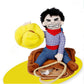 🤠🐶 Costume da Cowboy per Cani | Tessuto Morbido e Traspirante | Pony Peluche e Cappellino Removibili | Taglie S–XL, 30–90 cm | Feste e Foto 📸