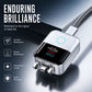 🔋 Protettore di Ricarica USB-C Intelligente | ⚡ Potenza fino a 140W | 📊 Display LED in Tempo Reale | 🔌 Spegnimento Automatico a Carica Completa | 🌡️ Controllo della Temperatura | Per Smartphone, Tablet e Laptop
