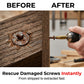 🔧 Set Estrattori per Viti Danneggiate – 22/33 Pz | Acciaio ad Alta Velocità | Sistema Doppio Foratura & Estrazione | Attacco Esagonale Universale | Per Fai da Te e Professionisti ⚙️✨
