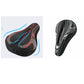 🚴 Coprisella Bici Impermeabile in Memory Foam | Silicone ad Alta Densità ☁️ | Ergonomico e Traspirante 🌬️ | Pelle PU Antiscivolo 🛡️