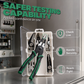 🔧 Pinza Spogliacavi 6 in 1 – Teste Intercambiabili | Taglia, Spoglia, Stringe, Testa & Taglia – Acciaio Cromo Vanadio | Impugnatura Ergonomica | Per Elettricisti & Riparazioni ⚡🛠️