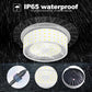 ☀️ Lampada Solare a Sospensione da Esterno 💡 | Illuminazione 360° 244 LED 1000LM ✨ | Batteria 4400mAh 4 Livelli di Luminosità 🔋 | Impermeabile IP65 per 🏡