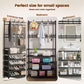 🧥 Appendiabiti con Scarpiera 3 in 1 | ✨ Organizer Salvaspazio Robusto | 🏠 Perfetto per Ingresso e Corridoio | 🛠️ Struttura in Metallo con Ganci a Doppia Fila
