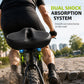 🚴 Cuscino Sella Oversize Senza Punta per Bicicletta – Supporto Extra-Largo | Riduce la Pressione Centrale | Schiuma ad Alta Densità | PU Antiscivolo Resistente a Pioggia e UV | Città, Trail & Indoor | 345 × 230 × 70 mm 🚲