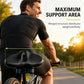🚴 Cuscino Sella Oversize Senza Punta per Bicicletta – Supporto Extra-Largo | Riduce la Pressione Centrale | Schiuma ad Alta Densità | PU Antiscivolo Resistente a Pioggia e UV | Città, Trail & Indoor | 345 × 230 × 70 mm 🚲