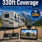 📹 Sistema di Telecamere per Veicoli 1080P | Visione Multiangolo e Schermo Diviso | Telecamere Wireless per Camion, Camper e Autobus | 12–24 V 🚛