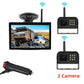 📹 Sistema di Telecamere per Veicoli 1080P | Visione Multiangolo e Schermo Diviso | Telecamere Wireless per Camion, Camper e Autobus | 12–24 V 🚛