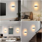 💡 Lampada da Parete Ricaricabile con Sensore di Movimento | Luce Regolabile e 3 Tonalità | Installazione Versatile per Corridoio, Scale e Armadio | 22 o 27 cm 🔋