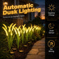 🌾 Luci Solari Decorative da Giardino a Forma di Erba Foxtail | Accensione Automatica al Crepuscolo | Installazione con Picchetto | 1 o 3 Testine | 75 × 18 cm ✨