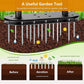🌿Arieggiatore Manuale per Prato  | Aerazione Efficace e Profonda del Terreno 🌱 | Manico Regolabile e Molla di Espulsione 🔄 | Ideale per Cura di Giardino e Cortile 🏡 | Acciaio al Carbonio Resistente 🛠️