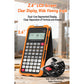 🧮 Calcolatrice da Cantiere con Lavagna per Appunti | Calcoli Rapidi di Quotature, Pendenze e Aree ⚡ | Display LCD da 2,6 Pollici 📏 | Design Robusto, 93 g, 2 Pile LR44 🔋
