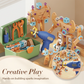 🛠️ Kit Utensili Giocattolo Educativi Fai da Te per Bambini | Set di Costruzioni STEM con Trapano Giocattolo 🔧 | Stimola Creatività, Logica e Coordinazione 🧠 | Scatola Portaoggetti Inclusa 📦 | Versioni da 124 a 190 Pezzi 👦👧