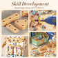🛠️ Kit Utensili Giocattolo Educativi Fai da Te per Bambini | Set di Costruzioni STEM con Trapano Giocattolo 🔧 | Stimola Creatività, Logica e Coordinazione 🧠 | Scatola Portaoggetti Inclusa 📦 | Versioni da 124 a 190 Pezzi 👦👧