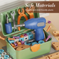 🛠️ Kit Utensili Giocattolo Educativi Fai da Te per Bambini | Set di Costruzioni STEM con Trapano Giocattolo 🔧 | Stimola Creatività, Logica e Coordinazione 🧠 | Scatola Portaoggetti Inclusa 📦 | Versioni da 124 a 190 Pezzi 👦👧