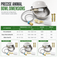 💧 Abbeveratoio Automatico in Acciaio Inox 304 per Bestiame | Con Valvola Galleggiante e Foro di Scarico | Per Cavalli, Bovini, Pecore, Cani e Fattoria 🐮🐴🌾