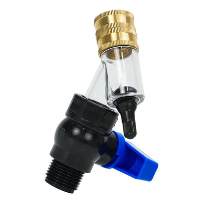 🔧Strumento per Decalcificazione Scaldacqua | 🚿 Pulizia Rapida Senza Smontaggio | 💧 Rimuove Calcare e Sedimenti |⚙️Raccordi in Ottone Resistenti
