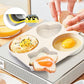 Padella a 4 Scomparti per Colazione 🍳🥚 | Cuoce Uova, Pancake e Mini Frittate Insieme | Rivestimento Antiaderente