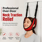 🧘 Fascia di Trazione Cervicale da Porta | Sostiene Testa e Collo Comfortevolmente 🙆 | Ganci Facili da Montare e Cinghie Regolabili 🚪 | Ideale per Stretching Quotidiano dopo Lavoro e Studio 💻