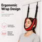🧘 Fascia di Trazione Cervicale da Porta | Sostiene Testa e Collo Comfortevolmente 🙆 | Ganci Facili da Montare e Cinghie Regolabili 🚪 | Ideale per Stretching Quotidiano dopo Lavoro e Studio 💻