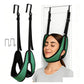 🧘 Fascia di Trazione Cervicale da Porta | Sostiene Testa e Collo Comfortevolmente 🙆 | Ganci Facili da Montare e Cinghie Regolabili 🚪 | Ideale per Stretching Quotidiano dopo Lavoro e Studio 💻