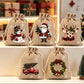 Sacchetti Regalo Natalizi con Coulisse 🎄 | Design Festoso 🎅 | Riutilizzabili ♻️ | Perfetti per Caramelle e Piccoli Regali 🎁