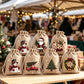 Sacchetti Regalo Natalizi con Coulisse 🎄 | Design Festoso 🎅 | Riutilizzabili ♻️ | Perfetti per Caramelle e Piccoli Regali 🎁