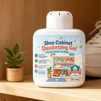 👟 Gel Deodorante Neutralizza Odori per Scarpiere 🌿 | Rilascio Continuo di Freschezza e Formula Attiva ✨ | Formato Compatto per Scarpiere e Armadi 🚪
