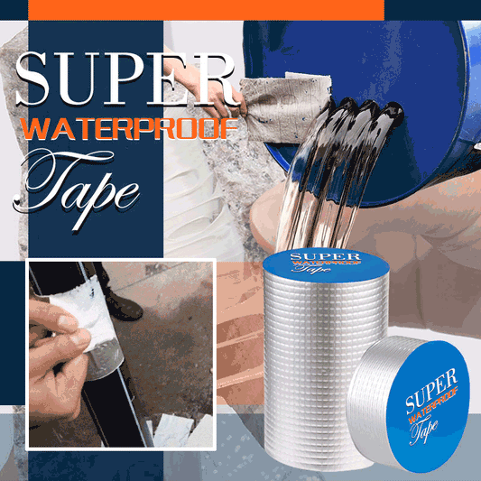 🛠️ Nastro Butilico Sigillante Super Impermeabile in Alluminio 💧 Riparazione Istantanea Crepe e Perdite 🏠 | per Tetti, Tubi, Grondaie e Camper 🌧️ | Alta Resistenza Termica ❄️