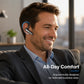 🎧 Auricolare Bluetooth Mono con Archetto Regolabile | Doppio Microfono Anti-Rumore per Chiamate Nitide 🎙️ | Rotazione a 180°, Destra o Sinistra 🔄 | IPX5 e Custodia di Ricarica 500 mAh 💦 | Ideale per Lavoro, Riunioni e Viaggi 🚗