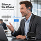 🎧 Auricolare Bluetooth Mono con Archetto Regolabile | Doppio Microfono Anti-Rumore per Chiamate Nitide 🎙️ | Rotazione a 180°, Destra o Sinistra 🔄 | IPX5 e Custodia di Ricarica 500 mAh 💦 | Ideale per Lavoro, Riunioni e Viaggi 🚗