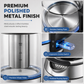 ☕ Bollitore Elettrico in Vetro Borosilicato 2 L | Bollitura rapida, infusore per tè e protezione dal surriscaldamento | Nero🍵