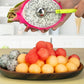 🍉 Set 3 in 1 per Anguria e Melone | Scavino, Lama a V e Separatore della Polpa 🔪 | Acciaio Inossidabile 430 e PP 🛠️ | Impugnatura Ergonomica ✋ | Perfetto per Palline di Frutta, Macedonia e Decorazioni 🎂