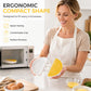 🍳Cuociomelette e Cuociuova 2 in 1 per Microonde 🥚 | Cottura Rapida, Superficie Facile da Pulire | Compatto, 4 Colori