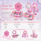 👑Set Trucco Giocattolo da Principessa per Bambini 🎀 | Valigetta Portatile con Vassoi Apribili, Colori Lavabili per Giocare | 2 Modelli