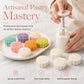 🥮 Pressa Manuale con Timbri 3D per Mooncake e Biscotti | Pistone a Molla Facile da Premere 🍰 | Motivi Dettagliati e Forma Uniforme ✨ | Materiale per Uso Alimentare 🍪
