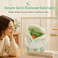 🦜Nido Appeso Caldo per Piccoli Animali | Interno in Peluche Caldo e Morbido ☁️ | Design Semi-Chiuso con Ganci Resistenti 🪝 | Per Inseparabili, Cocorite, Criceti e Scoiattoli Volanti 🐾