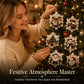 🎄 Ornamenti Natalizi Fai da Te con Pittura a Diamante 5D | Perle Scintillanti e Acrilico Trasparente 💎✨ | per Albero, Finestre e Ingressi 🏠 | Kit Creativo per le Feste 🎅