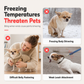 🧥 Giacca Autunno-Inverno con Cappuccio per Cani | Fodera in Pile Calda e Antivento ❄️ | Pettorina Integrata con Anello 🔗 | Elastica e Comoda per Passeggiate 🐕 | 3 Colori, XS–XL 📏