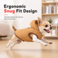 🧥 Giacca Autunno-Inverno con Cappuccio per Cani | Fodera in Pile Calda e Antivento ❄️ | Pettorina Integrata con Anello 🔗 | Elastica e Comoda per Passeggiate 🐕 | 3 Colori, XS–XL 📏