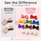 🎀 Mollettine con Fiocco per Cani e Gatti | Clip Delicate per Pelo e Acconciature 🐾 | Perfette per Foto, Feste e Uso Quotidiano 📸 | Set 10 Pezzi, Colori Misti 🎨