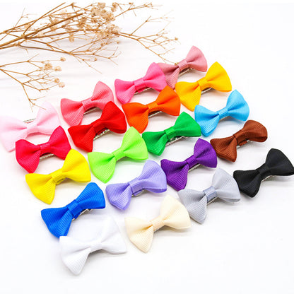 🎀 Mollettine con Fiocco per Cani e Gatti | Clip Delicate per Pelo e Acconciature 🐾 | Perfette per Foto, Feste e Uso Quotidiano 📸 | Set 10 Pezzi, Colori Misti 🎨
